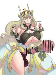 1futa animal_genitalia balls bar_censor blonde_hair boob_window breasts celine_(fire_emblem) censored chumbone20 cleavage cleavage_cutout clothed clothing crown curvy dress erection fire_emblem fire_emblem_engage futa_only futanari gigantic_breasts horse_penis horsecock horsecock_futanari huge_breasts huge_cock human human_with_animal_genitalia human_with_horsecock light-skinned_futanari light_skin long_hair nintendo partially_clothed penis princess self_upload solo standing thick_thighs underboob voluptuous voluptuous_female