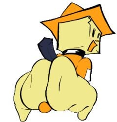 1boy animated big_ass big_butt bubble_butt conie fat_ass jiggling_ass lofasnofa male male_only oc original_character shortstack thick_thighs transparent_background twerk twerking underwear