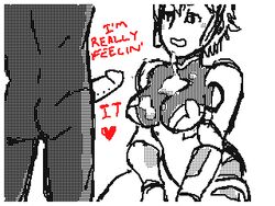 1boy animated blowjob cum cum_on_breasts ejaculation fellatio fiora_(xenoblade) flipnote flipnote_studio nintendo shulk_(xenoblade) spoilers tagme xenoblade_(series) xenoblade_chronicles