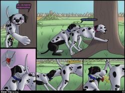 animal_genitalia animal_pussy bird_dog blush bodily_fluids breath canid canine canine_genitalia canine_pussy canis close-up collar comic comic_page cunnilingus dalmatian distance_(tag) domestic_dog duo female female/female feral genital_fluids genitals german_text grass hi_res hill hunting_dog incest_(lore) jess_(kinaj) kinaj labrador licking mammal mixed_breed moan mountain multi_nipple nipples oral page_13 page_number panting paws pictographics plant pussy retriever sex sibling_(lore) sister_(lore) sisters_(lore) tag tamara_(kinaj) text tongue tongue_out tree under_shade vaginal_fluids vaginal_penetration yuri