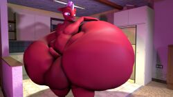 1boy big_ass big_penis bubble_butt cinnamon_bun cinnamonbunssfm fat huge_ass huge_cock male_only penis thick_thighs wide_hips