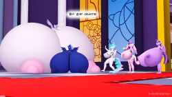 16:9 3d_(artwork) age_difference alicorn anthro big_breasts blush breast_size_difference breasts dialogue digital_media_(artwork) english_text equid female flurry_heart_(mlp) friendship_is_magic gigantic_breasts group hi_res horn huge_breasts huge_nipples hyper hyper_breasts mammal my_little_pony nude older_female pinkierawr princess_cadance_(mlp) princess_celestia_(mlp) princess_luna_(mlp) sibling sister sisters standing text twilight_sparkle_(mlp) widescreen wings younger_female