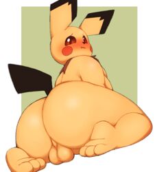 pichu from nintendo by pururing