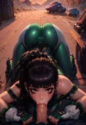 ai_generated ass ass_focus blowjob deepthroat eve stellar_blade t_survivor true_survivor_95745