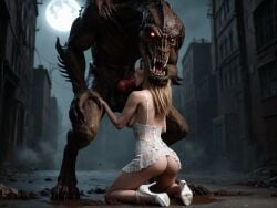 1boy 1girls aass ai_generated blowjob fellatio female_human female_human/male_feral female_human/male_monster feral_on_female feral_on_human full_moon interspecies interspecies_sex kneeling kneeling/standing kneeling_blowjob kneeling_female kneeling_on_ground kneeling_oral_position kneeling_position kneeling_sex knotted_penis laced_panties licking_penis lingerie lingerie_panties lizardman male/female male_feral male_feral/female_human male_monster monster monster_cock monster_on_female monster_on_human monster_penetrating noone3d on_knees oral oral_sex petite slim sucking sucking_off sucking_penis white_heels white_high_heels