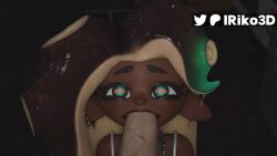 1boy 1girls 3d animated classroom cute dark-skinned_female dark_room deep_throat deepthroat deepthroat_no_hands eye_contact female furry grand_festival_(splatfest) hands-free human_on_humanoid interspecies lriko3d marina_(grand_festival) marina_(splatoon) marina_(wo262) now_or_never_earrings octoling oral oral_sex petite pov school skinny slim sound splatfest splatoon tagme teenager video young