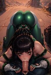 ai_generated ass ass_focus blowjob deepthroat eve stellar_blade t_survivor true_survivor_95745