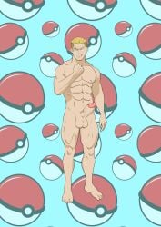 1boy big_penis male_only npc_trainer pokemon pokemon_masters solo_male street toonfurart