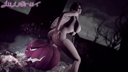 anal_insertion anal_sex animated cemetery game game_cg halloween jack-o'-lantern lula lulasmut moaning moaning_in_pleasure pumpkin sound video