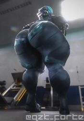 big_ass bubble_butt digital_extremes female gym huge_ass hyper_ass mag_(warframe) qzk_forte shorter_than_30_seconds sound tagme thick_thighs vertical_video video warframe wide_hips