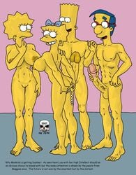 anal anal_insertion bart_simpson female human incest lisa_simpson maggie_simpson male milhouse_van_houten straight tagme the_fear the_simpsons yellow_body