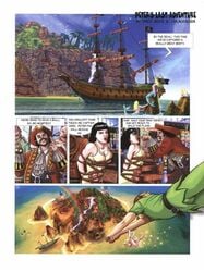 captain_hook clothed clothing comic female j.m._aguilera male mermaid nightgown nude paco_roca peter_pan_(character) peter_pan_(peter's_last_adventure) tied_up tinker_bell wendy_darling