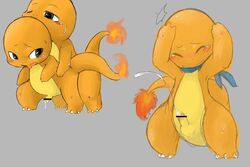 buggery charmander color doneru fire male male_only multiple_males nintendo pokémon_(species) pokemon pokemon_rgby tail tail_fire yaoi