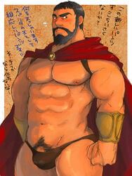 300 bara briefs dark_horse leonidas male male_only muscle solo tagme