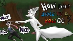 16:9 2019 albinefox anthro anthro_on_anthro arm_tuft ass balls canid canine clothed clothing comic digital_media_(artwork) disney ear_grab english_text erection fan_character female forced fox fully_clothed fur grey_body grey_fur half-closed_eyes hi_res imminent_rape inner_ear_fluff interspecies judy_hopps lagomorph larger_anthro larger_male leporid male mammal marshmallow_(albinefox) multicolored_body multicolored_fur nude open_mouth outside penis pink_nose predator/prey rabbit rape_face shirt simple_background size_difference smaller_anthro smaller_female speech_bubble straight teeth text topwear tree tuft vein veiny_penis white_body white_fur yelling zootopia