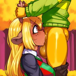 kris (deltarune) from deltarune by donbeboys