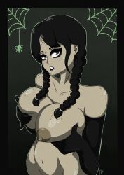 wednesday addams from the addams family by pear juice