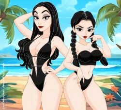 morticia addams from deviantart by carlshocker
