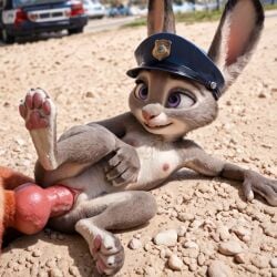judy hopps from disney by 123kubik