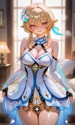 lumine (genshin impact) from genshin impact by slombert