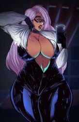 1girls 2021 alluring bbw big_breasts black_cat_(marvel) blue_eyes bodysuit breasts bursting_breasts choker collar curvaceous curvaceous_body curvaceous_female curvaceous_figure curvaceous_hips curvy curvy_body curvy_female curvy_figure curvy_hips enticing fangs felicia_hardy female female_focus female_only high_resolution highres huge_breasts johntazukura large_breasts licking_lips light-skinned_female light_skin marvel marvel_comics mask masked masked_female massive_breasts phone red_lipstick seducing seductive seductive_look selfie shiny shiny_clothes skin_tight solo solo_female solo_focus spider-man_(series) superheroine teasing temptation tempting thick_breasts thick_lips thighs tight_clothes tight_clothing tongue tongue_out voluptuous voluptuous_female waist white_fur white_hair zipper zipper_down zipper_pull_tab