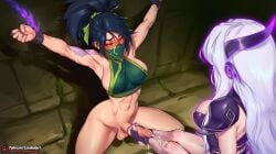 1futa 1girls 2025 abs ai_assisted ai_generated akali ass aura big_ass big_breasts big_butt big_chest blush breasts breasts_out busty chained chains clothed cum cum_on_body cum_on_leg cum_on_legs curvy curvy_body curvy_female curvy_figure curvy_hips curvy_thighs erection exodia_girl feet female female_on_top femdom floating flying footjob futanari futasub girly high_quality intersex kunoichi large_ass large_breasts large_butt league_of_legends league_of_legends:_wild_rift long_hair mask masked masked_female nails naked ninja penis purple_aura riot_games sex struggling submissive_futa syndra tattoo voluptuous voluptuous_female voluptuous_futa waifu