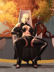 emma frost from marvel by pepedraws