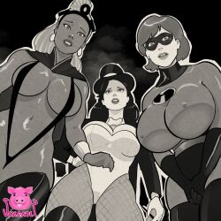 3girls african african_female ass big_ass big_breasts big_thighs breasts crossover curvaceous curvy curvy_figure dark-skinned_female dark_skin dc dc_comics digital_media_(artwork) disney elastigirl fat_ass female firm_ass helen_parr hips homo_magi homo_superior hourglass_figure huge_ass huge_breasts huge_thighs justice_league justice_league_dark justice_league_unlimited large_ass large_breasts large_thighs legs light-skinned_female light_skin magic_user magician marvel marvel_comics mature mature_female milf mother mutant_(marvel) ororo_munroe pixar pixar_mom sexgazer slim_waist storm_(x-men) the_incredibles thick thick_ass thick_hips thick_legs thick_thighs thighs voluptuous voluptuous_female waist white_hair wide_hips wide_thighs x-men zatanna zatanna_zatara