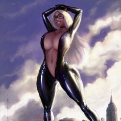 black cat (marvel) from marvel by amrrr
