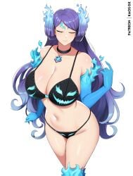 brighid (xenoblade) from halloween by kaos art