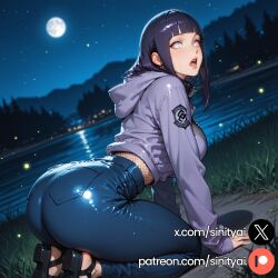 hyuuga hinata from naruto (series) by sinity