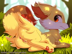 fennekin from nintendo by amberpendant