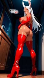 mirko from my hero academia by boosterred99