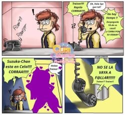 1boy 2girls before_sex blush cigarette cigarette_in_mouth color colored comedy comic comic_strip curi curimomo dripping dripping_pussy elbecerro69 female heart heart_symbol imminent_sex implied_nudity long_hair male meme nude_female phone phone_call pussy shitpost silence_suzuka_(umamusume) silhouette silhouetted_body spanish spanish_dialogue spanish_text special_week_(umamusume) spica_trainer_(umamusume) trainer_(umamusume) umamusume umamusume_pretty_derby vaginal_fluids watermark wet