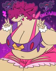 bbw big_breasts breasts chubby cleavage female furry game_freak huge_breasts nerdyreindeer pokemon pokemon_(species) tagme thick_thighs typhlosion wide_hips