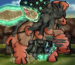 alien alien_humanoid animal_genitalia animal_penis anthro arms_tied ass big_breasts big_butt big_nipples big_penis big_tail bodily_fluids bondage bound branded branding breasts bridle brown_body brown_fur chest_tattoo cum cum_in_vagina cum_inside cumflated_belly cumshot duo ejaculation equine_genitalia equine_penis erection excessive_cum excessive_genital_fluids eyeshadow fangs female female_on_feral feral flared_penis freckled_face freckled_legs freckled_thighs freckles fur gag gagged generation_7_pokemon genital_fluids genitals glowing glowing_eyes glowing_genitalia glowing_nipples green_body green_hair green_nipples green_skin green_vulva hair hi_res huge_breasts huge_cock huge_thighs humanoid impregnation impregnation_view inflation interspecies legs_tied lipstick makeup male male/female medial_ring mistyy_dark_story_(artist) mottled mottled_genitalia mottled_penis mudsdale multicolored_penis musk musk_cloud musky_body musky_breasts musky_cum nintendo nipples overweight overweight_female ovum ovum_with_heart penis pink_eyes pokemon pokemon_(species) pokephilia sall_(mistyy_draws) sharp_teeth size_difference slightly_chubby slightly_chubby_female smaller_female sperm_cell tail tattoo teal_insides teeth text thick_tail thick_thighs two_tone_penis unusual_bodily_fluids unusual_cum unusual_genital_fluids vulva wide_hips zoophilia