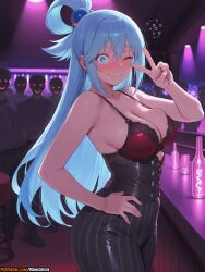 aqua (konosuba) from kono subarashii sekai ni shukufuku wo! by rinkoai