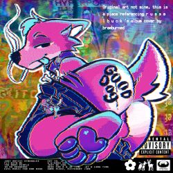 2026 4_toes abstract_background anthro ass backsack balls big_butt black_eyes black_nose blue_hair bodily_fluids body_writing bottomwear bottomwear_down bright_colors canid canine canis cheek_tuft chromatic_aberration cigarette clothed clothing collar commando countershade_face countershade_tail countershading deer digital_drawing_(artwork) digital_media_(artwork) domestic_dog drooling drugs eyestrain_warning facial_tuft feet fluffy fluffy_tail fur genitals glitch hair half-closed_eyes hi_res humanoid_genitalia humanoid_penis husky hybrid leg_scar looking_at_viewer lying male male/male mammal marijuana markings narrowed_eyes neck_tuft noelleyy nordic_sled_dog on_side ownership pants pants_down partially_clothed pawpads penis pet_praise pink_body pink_fur praise psychedelic psychedelic_background purple_pawpads russelbuck_(copyright) saliva scar scut_tail short_tail shorts smile smiling_at_viewer smoke smoking smoking_cigarette solo spitz substance_intoxication tail thick_thighs thigh_scar toes tongue tongue_out tuft wounded writing_on_butt
