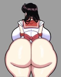 rei hino from bishoujo senshi sailor moon by mauwabow