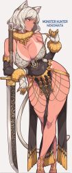 original character from monster hunter by inakamonor
