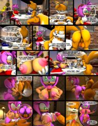 3d absurd_res amy_rose anthro anthro_on_anthro anus ass backsack balls big_breasts bodily_fluids bowsette breasts canid canine comic cum cum_on_breasts darksorm dialogue duo_focus english_text erection eulipotyphlan fellatio female fox genderswap genital_fluids girly group hedgehog hi_res huge_ass human humanoid_penis licking male mammal mario mario_(series) mario_tennis miles_prower new_super_mario_bros._u_deluxe nintendo nipples oral paizuri penetration penile penis penis_lick pepsi pepsiman pepsiwoman princess_peach sega sex sonic_(series) source_filmmaker straight tails text titjob tongue tongue_out vaginal_penetration vein veiny_penis video_games wide_hips