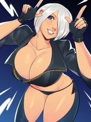 angel (kof) from king of fighters by skullworms