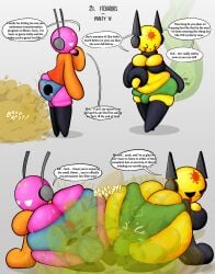 2026 :3 absurd_res adopted_(lore) adoptive_brother_(lore) adoptive_sibling_(lore) adoptive_sister_(lore) animate_inanimate antennae_(anatomy) ass big_breasts big_butt blush bodily_fluids breast_squish breasts bulge bulge_from_behind butt_squish butts_touching closed_eyes clothing clothing_transformation cruelty dialogue digital_media_(artwork) dirty_talk duo_focus english_text facial_markings fart fart_cloud fart_fetish fart_sniffing fart_torture farting_on_another farting_on_face farting_though_another five_pebbles_(rain_world) forehead_markings gradient_background group gynomorph half-closed_eyes head_markings hi_res huge_breasts huge_butt inanimate_transformation intersex iterator_(rain_world) kneeling legwear looks_to_the_moon_(rain_world) machine male markings muffin_top narrowed_eyes navel no_significant_harassment_(rain_world) nonbinary_(lore) panties panties_transformation patting_butt permanent permanent_transformation pincoosh profanity pseudo_incest_(lore) puffy_sleeves rain_world robot seven_red_suns_(rain_world) signature simple_background slightly_chubby smile sniffing sound_effects speech_bubble squish standing stink_fumes sweat sweater sweaty_butt tear_(marking) tears text thigh_highs thigh_squish topwear transformation underwear underwear_transformation videocult vowelless vowelless_sound_effect wide_eyed wide_hips