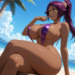 shihouin yoruichi from bleach by loratta