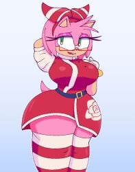 amy rose from sega by soul-sketched