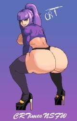 1girls 2024 2d 2d_(artwork) 2d_animation animated ass ass_clap ass_clapping ass_focus ass_jiggle ass_shake ass_shaking big big_ass big_butt bouncing_ass bouncing_butt bubble_butt butt_clap butt_clapping butt_jiggle butt_shake butt_shaking clapping_ass clapping_cheeks crtimesnsfw curvy curvy_female curvy_figure dat_ass dumptruck_ass fat_ass female female_only high_heels huge_ass huge_butt jiggling_ass jiggling_butt large_ass large_butt lipstick looking_at_viewer looking_back loop looping_animation massive_ass massive_butt musi_cassie pami_namal pixel pixel_animation pixel_art pixelated ponytail purple_hair purple_lipstick shaking_ass shaking_butt short_playtime shorter_than_10_seconds smile solo solo_female sound sound_edit squat squatting squatting_cowgirl_position squatting_position standing standing_position thick_ass thick_butt thick_thighs thighhighs throwing_it_back twerk twerking video voluptuous voluptuous_female yellow_eyes