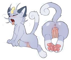 alolan meowth from nintendo by hioshiru