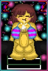 frisk from undertale by zixy