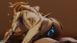 1boy 1girls 3d animated anus ass blender cowgirl_position excalibur_(warframe) female_on_top fiishdude humanoid no_sound penetration penis prime_warframe pussy robot sex straight valkyr_(warframe) valkyr_prime_(warframe) video warframe