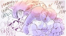 amy_rose anal anal_sex anthro anthro_on_anthro ass ass_focus balls close-up doggy_style eyelashes eyes eyes_rolling_back feet furry furry_only growling hard_sex hedgehog male/female monochrome motion_lines nautti_spaghetti penetration plap prone_bone sex sex_from_behind sketch sonic_(series) sonic_the_hedgehog sonic_the_hedgehog_(series) sonic_the_werehog sonic_unleashed werehog